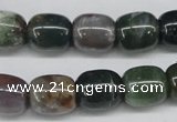 CAA197 15.5 inches 12*14mm drum indian agate beads wholesale