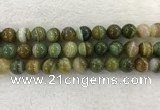 CAA1976 15.5 inches 16mm round banded agate gemstone beads