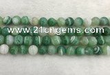 CAA2004 15.5 inches 12mm round banded agate gemstone beads