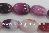 CAA207 15.5 inches 15*20mm oval madagascar agate beads wholesale