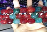 CAA2134 15.5 inches 13*18mm drum agate beads wholesale