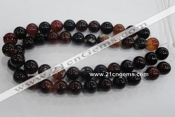 CAA219 15.5 inches 16mm round dreamy agate gemstone beads