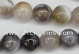 CAA227 15.5 inches 14mm round botswana agate gemstone beads