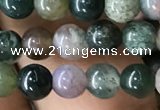 CAA2363 15.5 inches 4mm round Indian agate beads wholesale