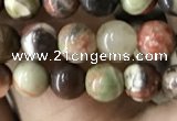 CAA2370 15.5 inches 4mm round ocean agate beads wholesale