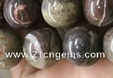 CAA2374 15.5 inches 12mm round ocean agate beads wholesale