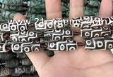 CAA2692 15.5 inches 12*30mm - 14*30mm rice tibetan agate dzi beads