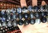 CAA3245 15 inches 16mm faceted round fire crackle agate beads wholesale