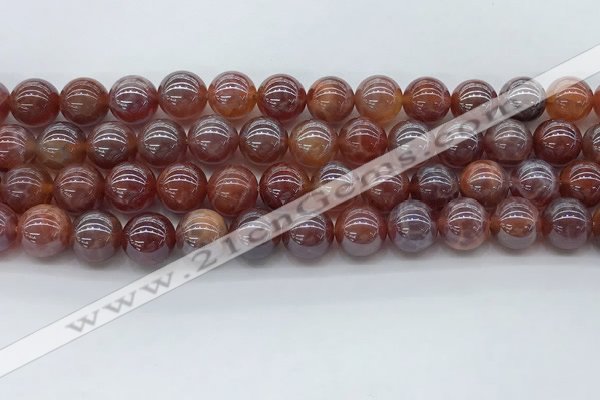 CAA3503 15.5 inches 10mm round AB-color fire agate beads wholesale