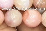 CAA3535 15.5 inches 12mm round pink botswana agate beads