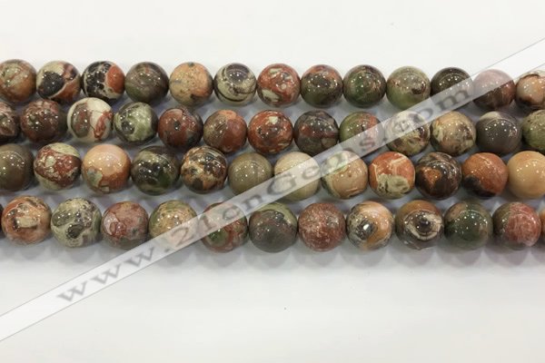 CAA3702 15.5 inches 12mm round rainforest agate beads wholesale