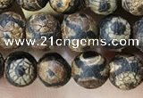 CAA3848 15 inches 6mm round tibetan agate beads wholesale