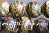 CAA3868 15 inches 8mm round tibetan agate beads wholesale