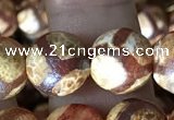 CAA3913 15 inches 10mm round tibetan agate beads wholesale