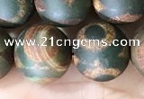 CAA3926 15 inches 12mm round tibetan agate beads wholesale