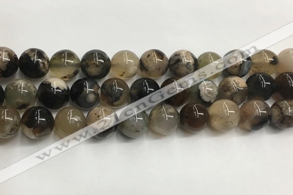 CAA3973 15.5 inches 12mm round sakura agate gemstone beads