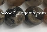 CAA3974 15.5 inches 14mm round sakura agate gemstone beads