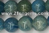 CAA3978 15.5 inches 8mm round chrysanthemum agate beads