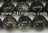 CAA4036 15.5 inches 10mm round chrysanthemum agate beads