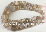 CAA4050 15.5 inches 10*15mm - 18*25mm nuggets sakura agate beads