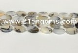 CAA4388 15.5 inches 15*20mm oval Montana agate beads