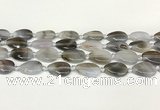 CAA4389 15.5 inches 15*20mm flat teardrop Montana agate beads