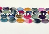 CAA4426 15.5 inches 15*20mm oval agate druzy geode beads