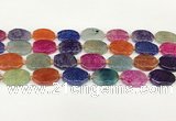 CAA4495 15.5 inches 15*20mm octagonal dragon veins agate beads