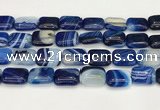 CAA4818 15.5 inches 15*20mm rectangle banded agate beads wholesale