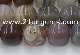 CAA4866 15.5 inches 8mm round Botswana agate beads wholesale