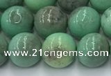 CAA4871 15.5 inches 8mm round grass agate beads wholesale