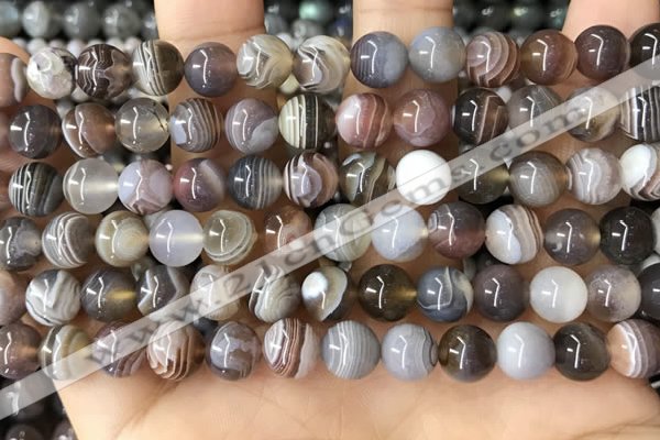 CAA4917 15.5 inches 8mm round Botswana agate beads wholesale