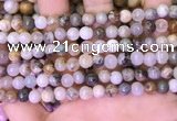 CAA4940 15.5 inches 6mm round bamboo leaf agate beads wholesale