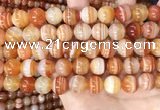 CAA4953 15.5 inches 12mm round Madagascar agate beads wholesale