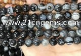 CAA4959 15.5 inches 8mm round Madagascar agate beads wholesale