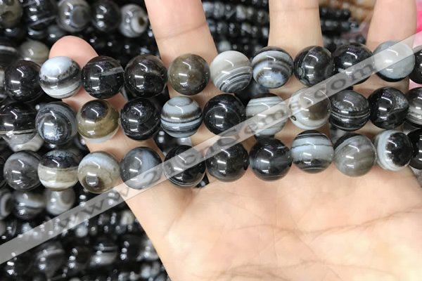 CAA4960 15.5 inches 10mm round Madagascar agate beads wholesale