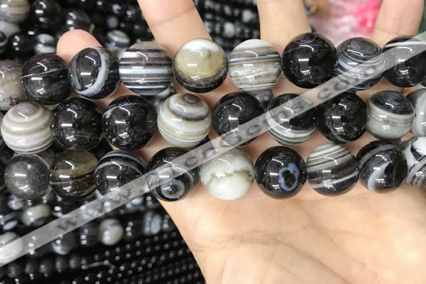 CAA4962 15.5 inches 14mm round Madagascar agate beads wholesale