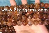 CAA5058 15.5 inches 12mm round dragon veins agate beads wholesale