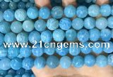 CAA5145 15.5 inches 12mm round dragon veins agate beads wholesale