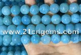 CAA5146 15.5 inches 14mm round dragon veins agate beads wholesale