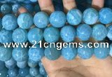 CAA5148 15.5 inches 18mm round dragon veins agate beads wholesale