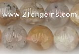 CAA5282 15.5 inches 10mm round sakura agate gemstone beads