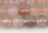 CAA5285 15.5 inches 6mm round natural sakura agate beads