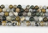CAA5332 15.5 inches 10mm round ocean agate beads wholesale