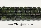 CAA5377 15.5 inches 10*12mm - 11*16mm faceted nuggets agate beads