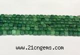 CAA5385 15.5 inches 6*7mm - 8*8mm nuggets agate gemstone beads