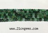 CAA5386 15.5 inches 6*7mm - 8*8mm nuggets agate gemstone beads