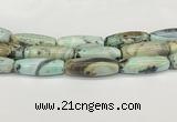 CAA5398 15.5 inches 15*40mm rice agate gemstone beads