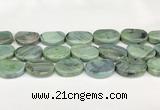 CAA5399 15.5 inches 18*25mm nuggets agate gemstone beads