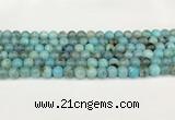 CAA5414 15.5 inches 8mm round agate gemstone beads